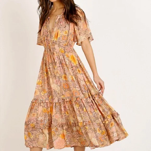 Spell Amethyst Midi Dress - Picture 3 of 13